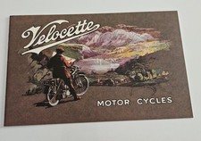 Velocette 1925 Broschüre MOTORRAD Broschüre Prospekte
