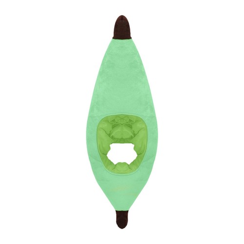 Plüschhut grüne banane - plüschhut,,