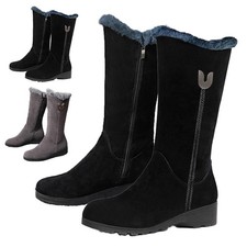 Damen Stiefel Winterstiefel Damenschuhe Boots Schuhe Warm Gefüttert Winterschuhe