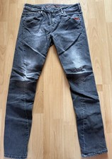 Adenauer Jeans Grau 28 Gerade
