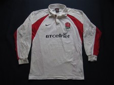 England Herren Rugby Trikot Gr. S Nike Shirt Jersey Rare