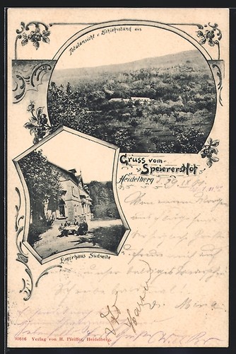 Heidelberg speierers hof - ak, heidelberg,