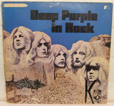 LP - DEEP PURPLE - DEEP PURPLE IN ROCK - german Press - FOC
