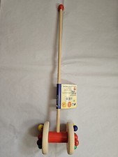 Vintage Wooden Push Toy by