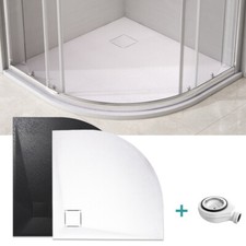 SMC Duschwanne Viertelkreis