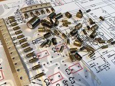 PREMIUM Reparatursatz TESLA B115 B116 CM130 CM160 NICHICON FINE GOLD Repairkit