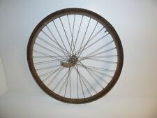 altes Rad für Fahrrad Notbereifung Kriegsware WK2 Notreifen Vollgummi