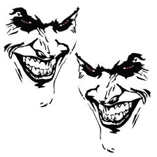 Set Joker Aufkleber Links +