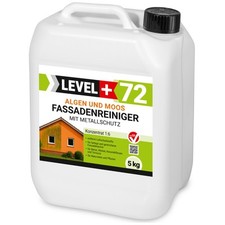 Fassadenreiniger 5kg Algen Moos Pilze Entferner Sofort Wirkend Konzentrat L+72