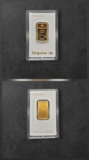 20 g Goldbarren Degussa – 999,9 Feingold im Blister