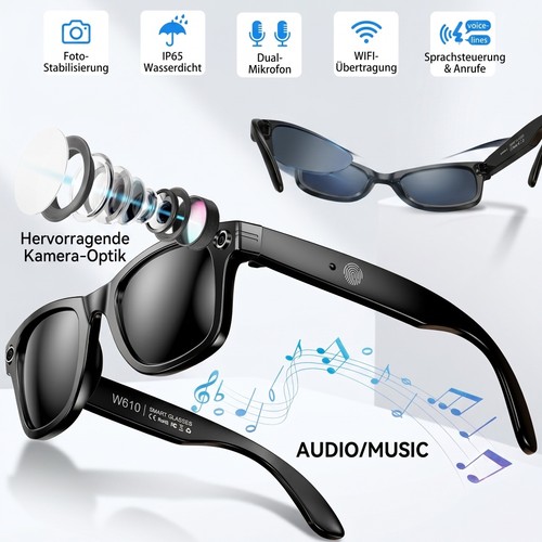 Kamera brille hd - 4k, kamera-brille