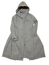 Rundholz Mantel , Grau , (40)