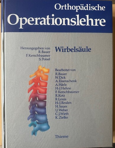Orthopädische operationslehre - orthopädische,