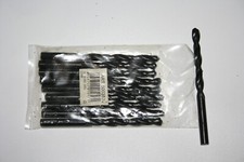 HSS-Spiralbohrer, Ø 7,50 mm, 10 Stück. schwarz