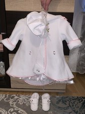 Festliches Baby Kleid Set - Taufe, Hochzeit Gr.68/70