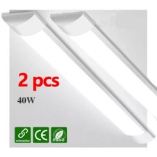 2*Light Fixture,120CM LED Tube Light 4000k Cool White, LED Ceiling Light Weiß