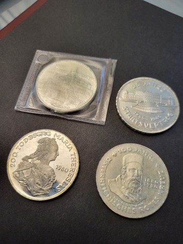 500 schilling 1980 pp - 4x,