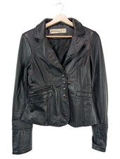 STRADIVARIUS Lederjacke Damen