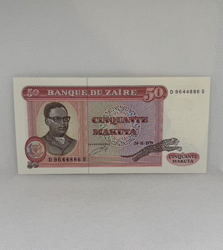 Banknote zaire 50 - /,