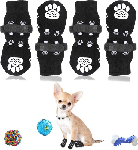 Hundesocken schwarz baumwolle - schwarz,