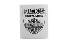 Ricks Harley-Davidson Tasse "Rick's Harley Davidson Baden-Baden" Weiß Logo