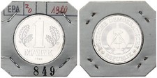 DDR 1 Mark 1980 A Rare Year in