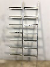 2 Stück Alu Regal Kragarmregal Regal Ständer Wandregal 48718