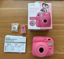 Fujifilm Instax Mini 9 Flamingo Pink OVP gebraucht