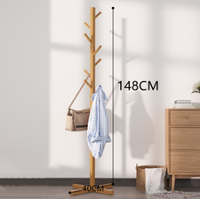 Garderobenständer Kleiderständer Kleiderstange Garderobe Standgarderobe 8x Haken