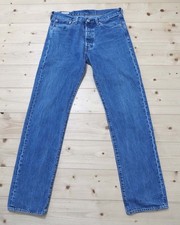 Levi's 501 BIG E Herren Jeans Hose W33 L34 Straight Fit P787