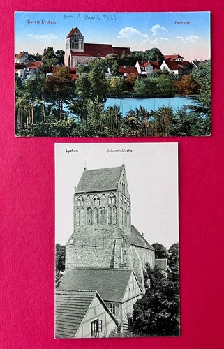 Lychen 1923 panorama - ak,