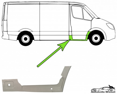 Reparaturblech einstiegsblech - reparaturblech,