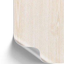 12,11€/m² Klebefolie Holz Optik Selbstklebende Folie Möbel Küche Deko Esche weiß