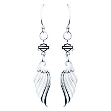 Harley-Davidson Ohrringe Wing Dale, Silber, Hochwertig