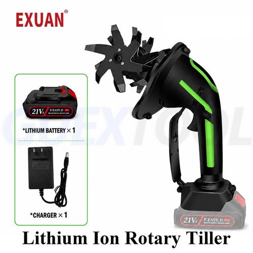 Lithium ion rotary - rotary, tiller
