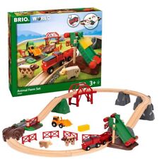 Brio 33984 Großes Bahn Bauernhof Set 3+Jahre