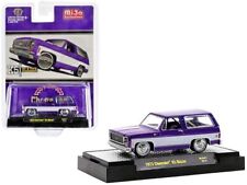 CHEVROLET K5 Blazer - 1973 - white / purple - M2 1:64