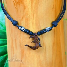 Leather Chain Surfer Necklace