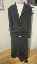 Laurel Damen Anzug Blazer mit Rock Schwarz  Gr.38