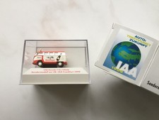 Brekina 1:87 VW Bus T1b Henninger Bier Sondermodell 58. IAA Frankfurt 1999 inOVP