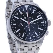 Sinn 900 Flieger Automatik, Edelstahl tegimentiert, Argon-Gas, Magnetfeldschutz