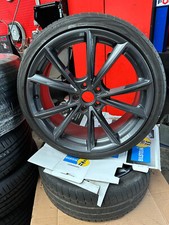 4 Stück 20 Zoll Felgen grau, für 500 €, mit 235er Reifen für DB GLA, A Klasse