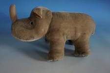 RS0522-077: Steiff großes Nielpferd alt 60er Jahre 