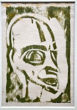 Christian Rohlfs "Kleiner männlicher Kopf II, 1920", Echtheitszertifikat