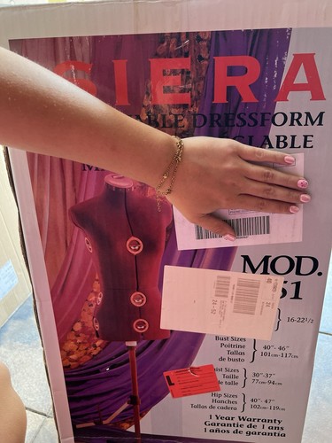 Siera adjustable mannequin - adjustable, mannequin/