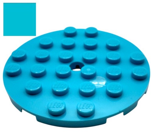 Lego platte 6x6 rund medium - 6x6,