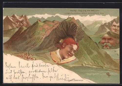 Künstler killinger nr - künstler-ak,