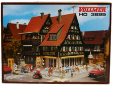 VOLLMER H0 3695 Bausatz Cafe Bistro Fachwerkhaus in ungeöffneter OVP ABD-5047