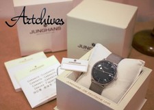 JUNGHANS 027.4701 Max Bill BK Zifferblatt Herren Automatikaufzug Uhr "VRW-1308"