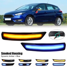 2 Stück Dynamische Spiegelblinkleuchte Blinker für Ford Focus MK2 MK3 Mondeo MK4